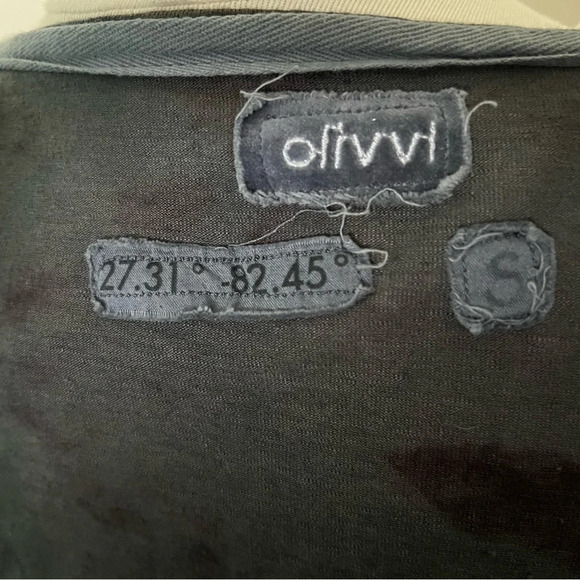 OLIVVI Open Front Cotton Top - Picture 6 of 6